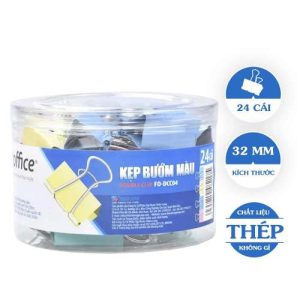 kẹp bướm màu 32mm FO-DCC04