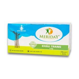 khẩu trang y tế 3 lớp meriday